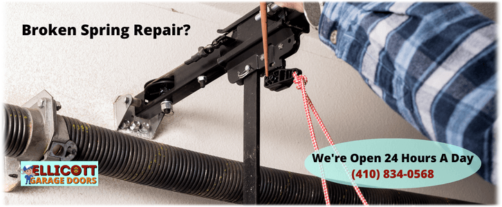 Garage Door Spring Repair Ellicott City (410) 834-0568 